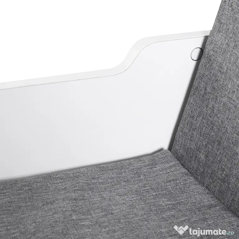 HOMCOM Bibliotecă 2 în 1 cu Perne Confortabile și 6 Compartimente, Mobilier Multifuncțional pentru Cărți și Jocuri, Raft cu 6 Cuburi pentru Sufragerie, Dormitor și Birou, 102x30x61 cm, Alb | Aosom Romania