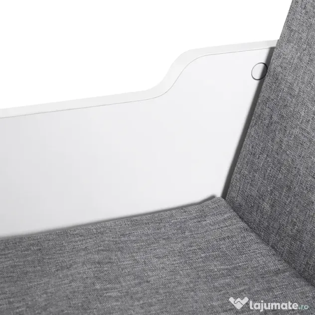 HOMCOM Bibliotecă 2 în 1 cu Perne Confortabile și 6 Compartimente, Mobilier Multifuncțional pentru Cărți și Jocuri, Raft cu 6 Cuburi pentru Sufragerie, Dormitor și Birou, 102x30x61 cm, Alb | Aosom Romania
