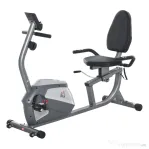Homcom Bicicleta Orizontala Fitness – 8 Rezistente & Ecran LCD