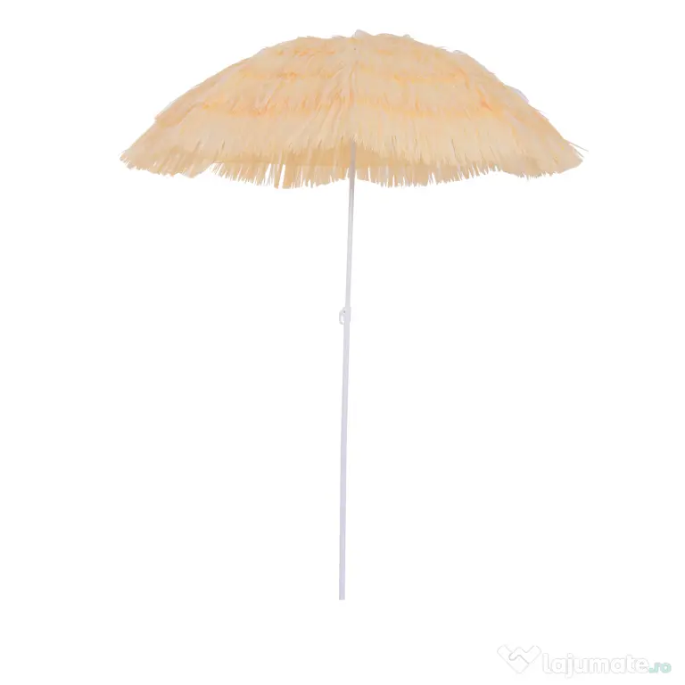Umbrelă Outsunny Portabilă pentru Plajă/Grădină, Rezistentă la Apă, Ușor de Transportat, Ideală pentru Exterior | Aosom Romania