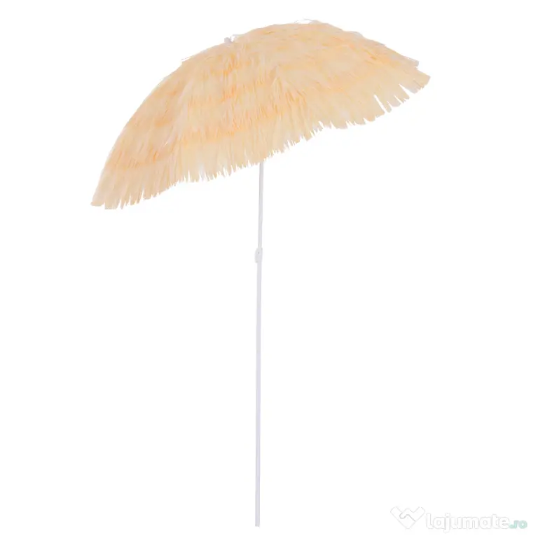 Umbrelă Outsunny Portabilă pentru Plajă/Grădină, Rezistentă la Apă, Ușor de Transportat, Ideală pentru Exterior | Aosom Romania