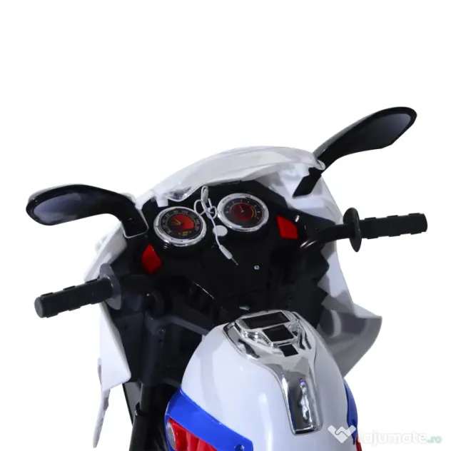 HOMCOM Motoreta Electrică 3 Roti pentru Copii cu Efecte Sonore și Luminoase, Include Muzică, 112x51x72.5cm | Aosom Romania