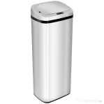 HOMCOM cos de gunoi cu senzor inox elegant 50L cu infrarosu | Aosom Romania