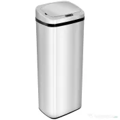 HOMCOM cos de gunoi cu senzor inox elegant 50L cu infrarosu | Aosom Romania 