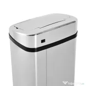 HOMCOM cos de gunoi cu senzor inox elegant 50L cu infrarosu | Aosom Romania 