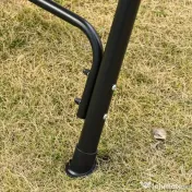 Balansoar de Gradina 3 Locuri Outsunny, Metal si Textilen, Maro 172x110x155cm | Aosom Romania 