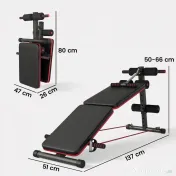 HOMCOM banca sport, pliabila, 47x142x50-66 cm | Aosom Romania 