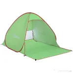 Outsunny Cort pentru Plajă cu Protecție UV 30+, Fereastră și Geantă de Transport, 200x150x119 cm, Verde | Aosom Romania