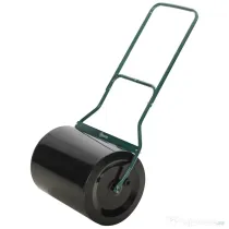 Outsunny Rola de Gradina din Metal Negru Rezervor 60 L Φ50 cm