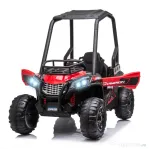 Masina Electrica pentru Copii de 3-8 Ani HOMCOM, Quad Electric Mini, Rosu si Negru