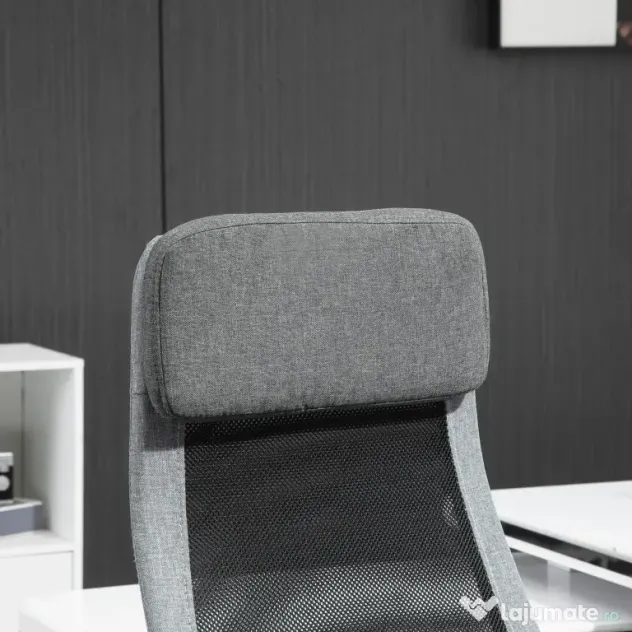 Vinsetto Scaun birou ergonomic, inaltime reglabila, 65x60x119-129cm | Aosom Romania