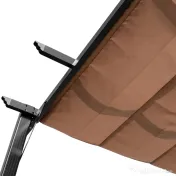 Outsunny Foisor Pergola de Gradina 3X4m Prelata Culisanta in Poliester Impermeabil si Schelet in Aluminiu | Aosom Romania 