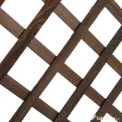 Outsunny Jardinieră de Exterior cu Spalier, Grilaj pentru Plante Cățărătoare și Ghiveci, 72.5x31.5x149.5 cm, Lemn Natural | Aosom Romania 