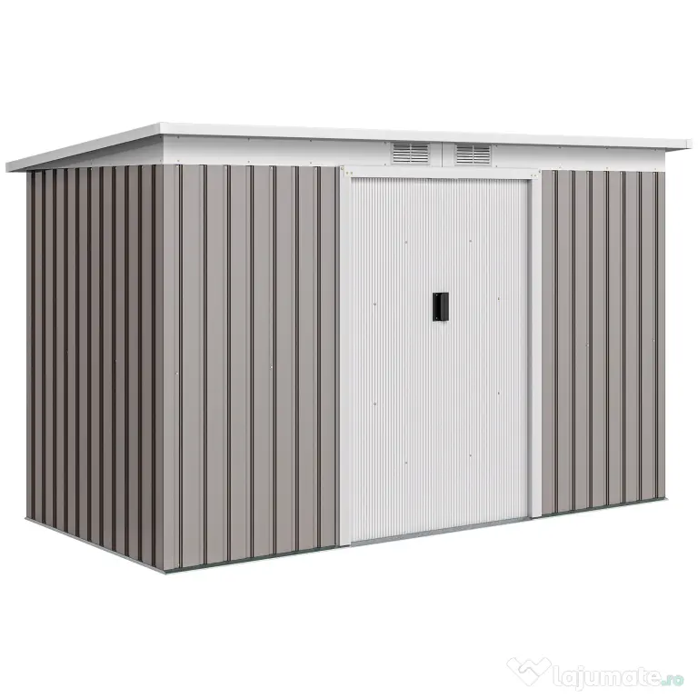 Outsunny Casuta pentru unelte de gradina, 277x130x173cm, verde | Aosom Romania