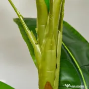 HOMCOM Bananier Planta in Ghiveci, Bananier Artificial, Planta Artificiala de Interior si Exterior, 150 cm 