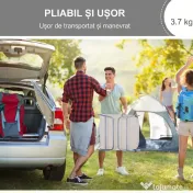Outsunny Set de 2 Sezlonguri pentru Plaja Pliabile cu Spatar Rabatabil pe 5 Niveluri, Sezlong de Gradina din Otel si Tesatura Plasa, Bej 