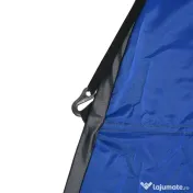 Outsunny Cort de Duș pentru Camping cu Ușă cu Fermoar, Geantă de Transport și Buzunar, 126x124x189 cm, Albastru Închis | Aosom Romania 