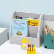 HOMCOM Set Masă și Scaune pentru Copii 5-8 Ani cu Spațiu de Depozitare, Tablă și Scaun, 90x45x85 cm, Roz 