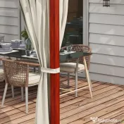 Outsunny Pergola de Gradina cu Pereti Laterali | Aosom Romania 