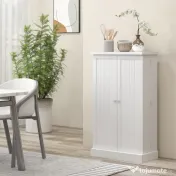 Homcom Dulap Bucatarie Cu Usi Duble – 5 Niveluri & 12 Rafturi Spatioase