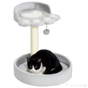 PawHut Copac de Zgariat pentru Pisici de 5kg, 41x41x44 cm, Gri | Aosom Romania 
