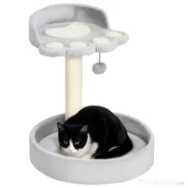 PawHut Copac de Zgariat pentru Pisici de 5kg, 41x41x44 cm, Gri | Aosom Romania