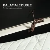 HOMCOM Bancă de Depozitare de Intrare Ovală 72L, Design Canelat cu Capac Rabatabil și Scaun Capitonat, Bancă de la Capătul Patului, Pouf, în Velur și cu Picioare din Lemn de Pin, 108x44x43.5 cm, Crem | Aosom Romania 