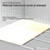 Outsunny Magazie de Grădină 4,9 m² 277x195x192 cm cu 2 Uși Culisante, Acoperiș Înclinat și 4 Grile de Ventilație, Gri Argintiu | Aosom Romania 
