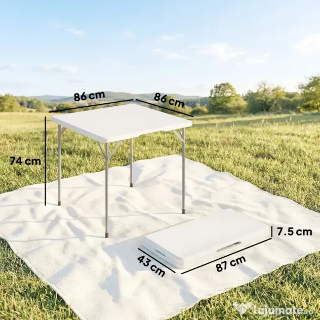 Outsunny Masă de Picnic Pliabilă | Aosom Romania