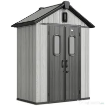 Outsunny metal 2 3, magazie căsuță dulap depozitare cutie | Aosom Romania