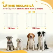 PawHut Barieră extensibilă divizor | Aosom Romania