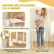 PawHut Barieră extensibilă divizor | Aosom Romania
