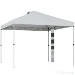 Outsunny Pavilion 3x3 m Pop-Up cu Buzunare, UPF 50+, cu Saci de Nisip și Geantă cu Roți