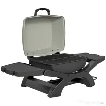 Outsunny barbecue electric 2300W, portabil de masă cu rafturi laterale, culoare negru. | Aosom Romania