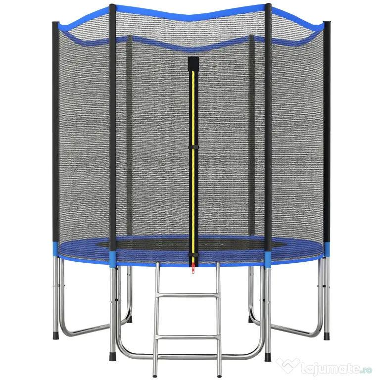 SPORTNOW trambulină elastică, trambulină, covor elastic, trambulină elastică de grădină, trambulină cu plasă | Aosom Romania