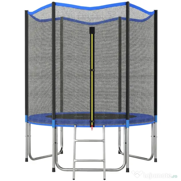 SPORTNOW trambulină elastică, trambulină, covor elastic, trambulină elastică de grădină, trambulină cu plasă | Aosom Romania