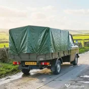Outsunny Prelată Exterioară Impermeabilă 6x4 m, Prelată din PE cu Ochiuri Reîntărite, Rezistentă la UV pentru Mobilier de Grădină, Sere, Lemn de Foc, Verde | Aosom Romania 