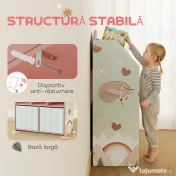 AIYAPLAY mobilier organizare jucării mobilă depozitare | Aosom Romania 