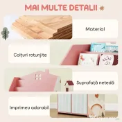 AIYAPLAY mobilier organizare jucării mobilă depozitare | Aosom Romania 