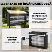 Outsunny capcană electrică insecte | Aosom Romania