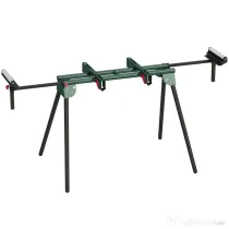 HOMCOM Suport pentru Troncatrice cu Brațe Reglabile, Picioare Pliabile, Înălțime Ajustabilă, Capacitate 150 kg, Verde