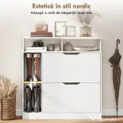 HOMCOM dulap pantofar | Aosom Romania