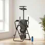 SPORTNOW Masă de Inversiune 3-în-1 cu Bare Flotări, Tracțiuni, Masă de Inversiune | Aosom Romania 