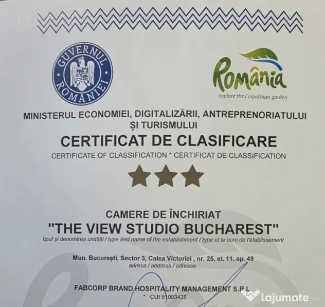 Terasă panoramică și probabil cea mai frumoasă priveliste din centru