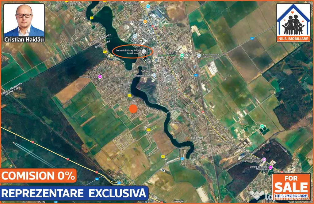 Teren intravilan | 3573mp | Toate utilitatile! | Buftea IF