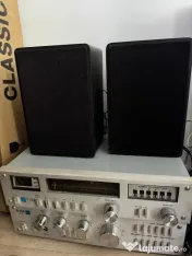 Amplificator Electronica A-350 Hi-Fi / Tuner T-350 Hi-fi / boxe RFT Concert 2030 