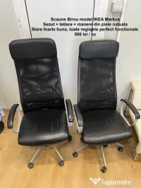 Scaun Markus piele naturală Ikea 