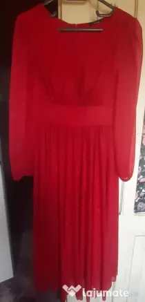 Vând rochie de ocazie din voal cu sclipici