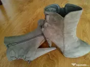 Botine gri - dama