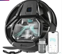 LEFANT M320 Aspirator robot 3 in 1, aspirare-maturare-spalare, ideal pentru proprietarii de animale 